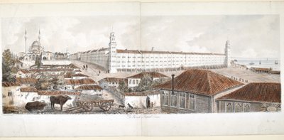 منظر لمستشفى باراك في سكوتاري ، 1857 بواسطة سيدة أليسيا بلاكوود