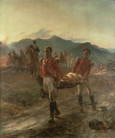 في الصباح التالي لمعركة تالافيرا (1809) بواسطة سيدة بتلر