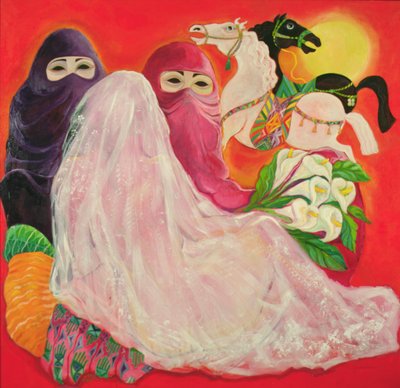 عروس الصحراء بواسطة ليلى (فنانة معاصرة) الشوا