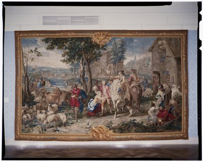 سرقة ، من سلسلة نسيج فن الحرب ، 1708-12 (منسوجة 1712-18) (نسيج) بواسطة لامبرت دي هندت