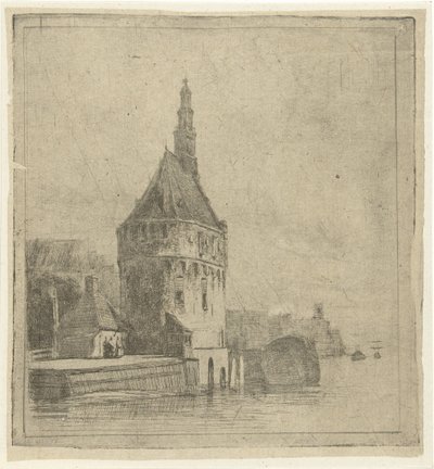 برج على الماء بواسطة لامبرتوس هاردنبرج