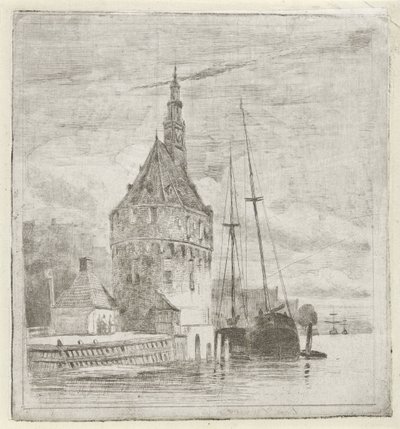 برج على الماء بواسطة لامبرتوس هاردنبرج