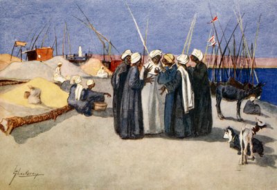 "ضوء جانبي" ، 1908. بواسطة لانس ثاكيراي