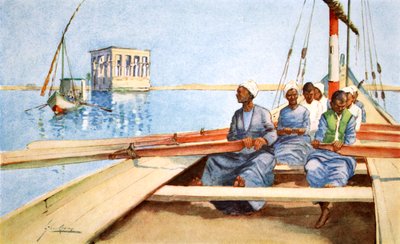 إلى فيلة في فلوكة ، 1908. بواسطة لانس ثاكيراي