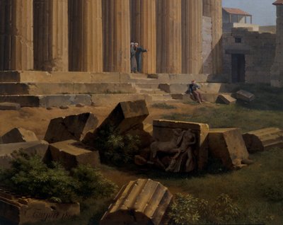 الأكروبوليس، أثينا بواسطة لانسلوت تيودور توربين دي كريسي