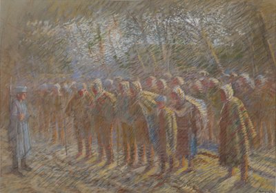 أسرى الحرب ، 1914. بواسطة Laszlo Mednyanszky