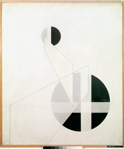 تكوين لوحة XX من قبل Laszlo Moholy-Nagy بواسطة لازلو موهولي ناجي