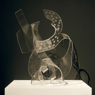 L.Moholy-Nagy ، Spirale - Plexiglasskulpur (Replik) بواسطة لازلو موهولي ناجي