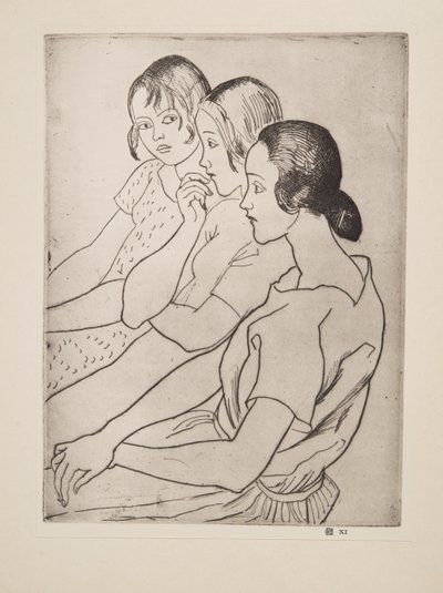 بنات البلد ، حانة. 1927. بواسطة لورا نايت
