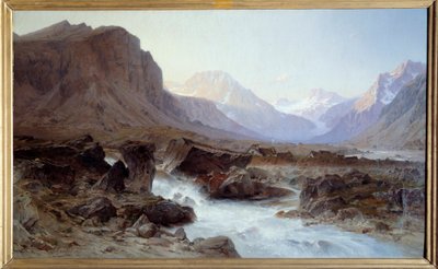 La Berarde في Oisans. لوحة للوران جوتال (1841-1892) بواسطة لوران غيتال