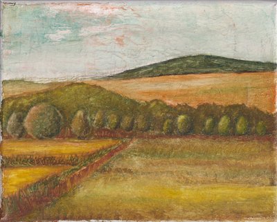 في الوادي، 2025 (زيت على قماش) بواسطة 