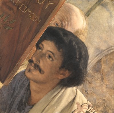 تشارلز ديشامب ، مع هنري والاس ، عام 1874 بواسطة لورنس ألما تاديما