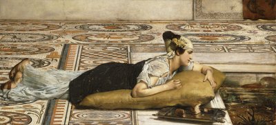 حيوانات مائية: سمكة ذهبية ، 1874 بواسطة لورنس ألما تاديما