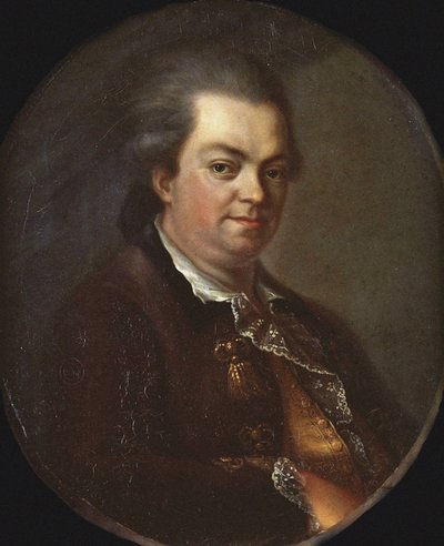 صورة جوزيف (جوزيبي) بالسامو ، ديت أليساندرو ، كومت دي كاليوسترو (1743-1795) ، مغامر ومؤسس ما يسمى بالطقوس الماسونية المصرية - بواسطة لو جاي (نشط 1778-1804) زيت على قماش بواسطة لو جاي