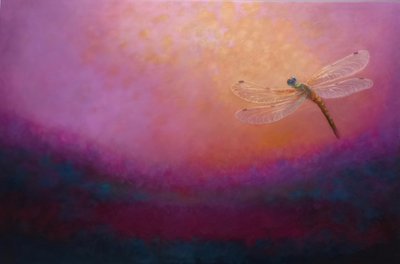 أثيري، 2025 (زيت على قماش) بواسطة لي كامبل