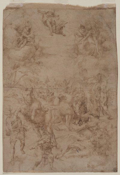 تحول القديس بولس بعد عام 1575. بواسطة Lelio Orsi da Novellara