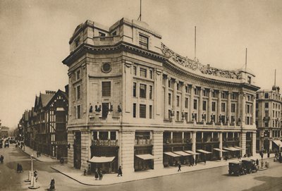 بيت الهند الشرقية ، واجهة ليبرتيز الفردية في شارع ريجنت الجديد ، c1935. بواسطة لومير