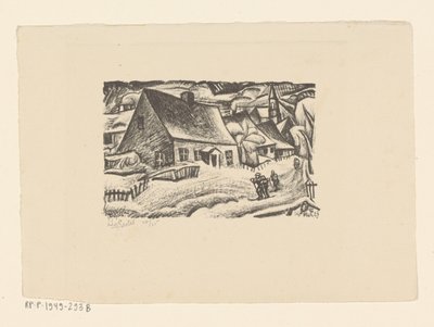 Altenberg (Ertsgebergte) (العنوان الأصلي على الكائن) بواسطة ليو جستل (توقيع الفنان)