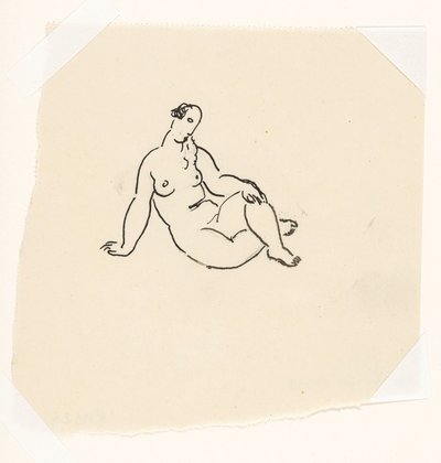 مستحم (رسم) بواسطة ليو جستل