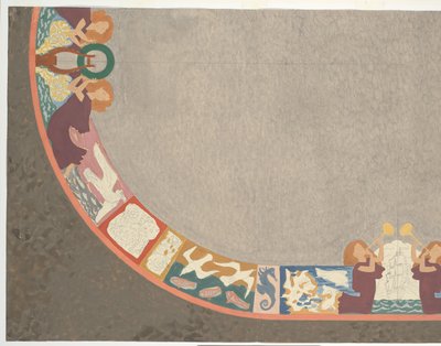 تصميم جزء من السجاد بواسطة ليو جستل