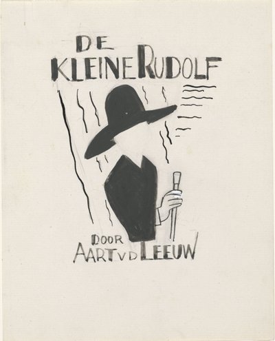 تصميم غلاف كتاب لـ: Aart van der Leeuw، De kleine Rudolf، 1930 بواسطة ليو جستل
