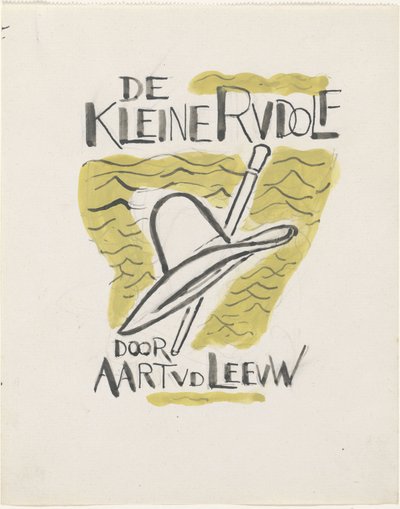 تصميم غلاف كتاب لـ: Aart van der Leeuw، De kleine Rudolf، 1930 بواسطة ليو جستل