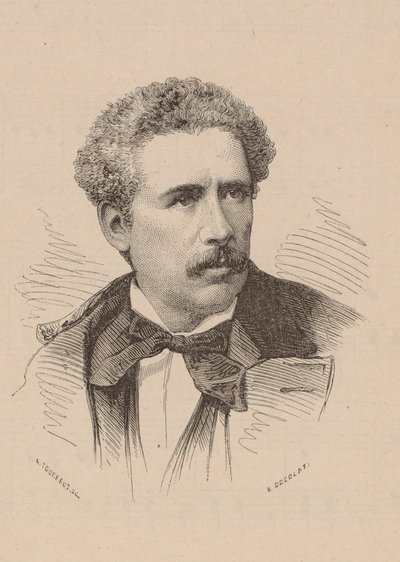 صورة شخصية للملحن أوليفييه ميترا 1830-1889. بواسطة ليون الكسندر تورفاوت