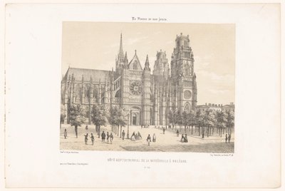 منظر لكاتدرائية أورليان (الجانب الشمالي) Côté septentrional de la cathédrale à Orléans (العنوان على الكائن) فرنسا المعاصرة (عنوان المسلسل) La France de nos jours (عنوان السلسلة على الكائن) بواسطة يفسد