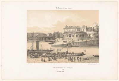 منظر لسوق السمك في نانت من مرحلة الهبوط La poissonnerie à Nantes (العنوان على الكائن) فرنسا المعاصرة (عنوان السلسلة) La France de nos jours (عنوان السلسلة على الكائن) بواسطة يفسد