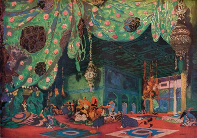إعداد شهرزاد ، 1910 بواسطة ليون باكست