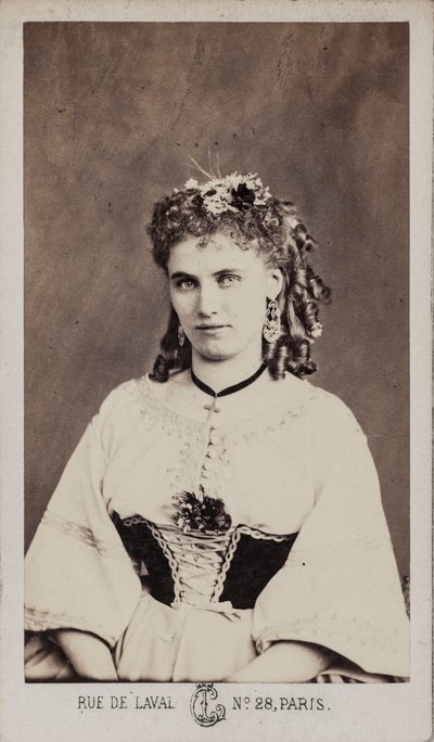 صورة كريستين نيلسون 1843-1921. بواسطة ليون كريمير