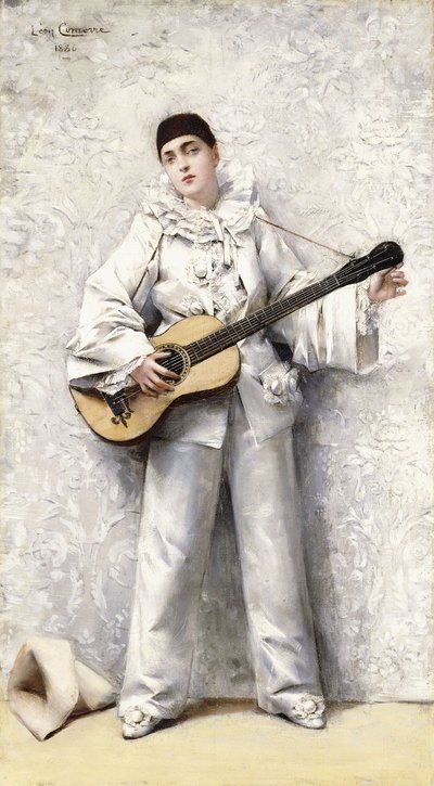 Pierrot ، 1886 بواسطة ليون فرانسوا كومير