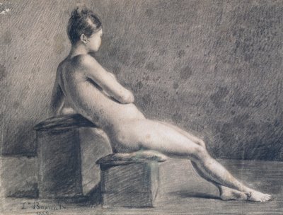 نموذج في الملف الشخصي ، c1853-1922 بواسطة ليون جوزيف فلورنتين بونات