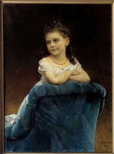 صورة لملكة جمال فرانشتي لوحة ليون بونات (1833-1922) 1877 صن. 0،89x0،65 م بايون ، متحف بونات بواسطة ليون جوزيف فلورنتين بونات