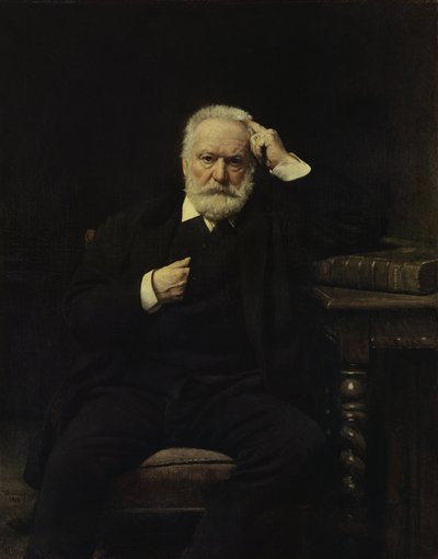 صورة لفيكتور هوغو (1802-85) 1879 بواسطة ليون جوزيف فلورنتين بونات