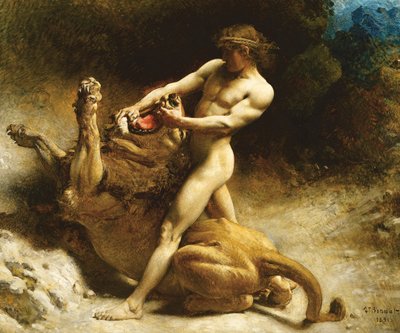 شباب شمشون ، 1891 بواسطة ليون جوزيف فلورنتين بونات