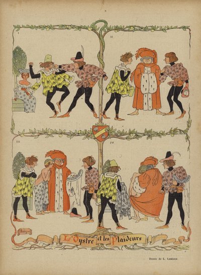 رسم توضيحي لـ Le Rire بواسطة Leon Lebegue