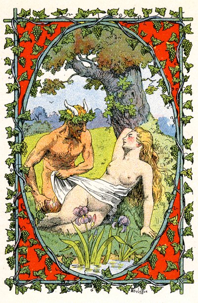 حورية عارية تكشف النقاب عن جسد حورية نائمة بواسطة ليون ليبيجو