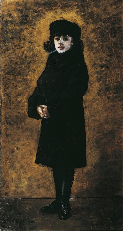 Portrait of Maurice Ravel (1875 - 1937) at age 2 بواسطة ليون لويس تانزي