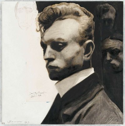 بورتريه ذاتي ، 1903. بواسطة ليون سبيليرت
