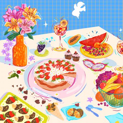 Sweet Pleasures، 2025 (رقمي) بواسطة 
