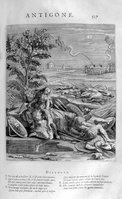 أنتيجون ، 1615 بواسطة ليونارد جوتييه