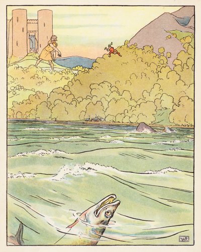 توم ثامب (طباعة حجرية ملونة) بواسطة ليونارد ليزلي بروك