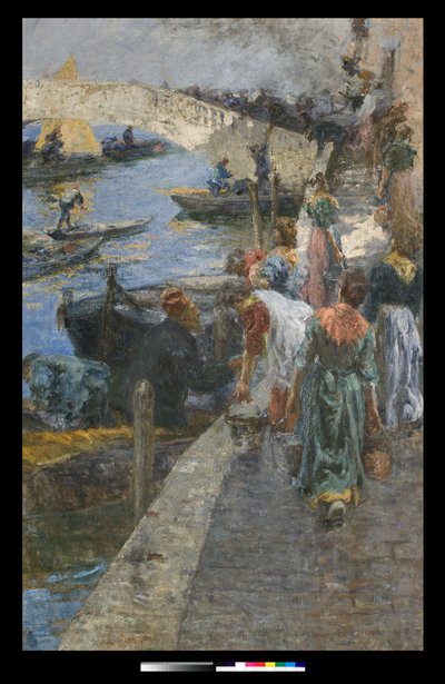 حريق في كيوجيا ، 1905 بواسطة ليوناردو بازارو