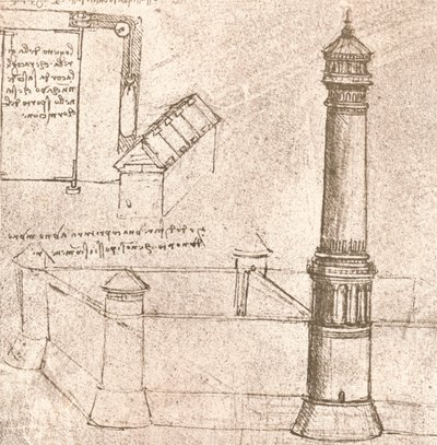 العمارة للقلاع ، c1472-c1519 1883 بواسطة ليوناردو دا فينشي