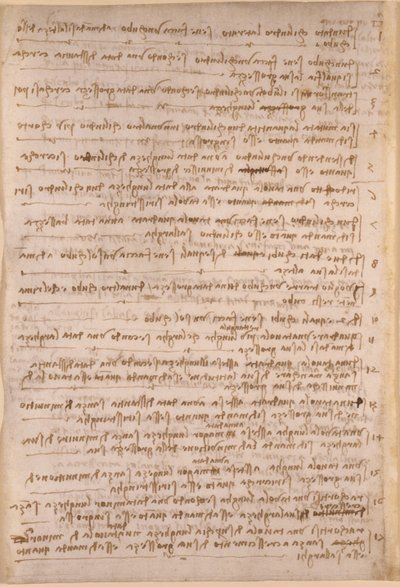 Arundel 263، f.154v، ملاحظات ليوناردو دافنشي من "Codex Arundel" (قلم وحبر على ورق) بواسطة ليوناردو دا فينشي