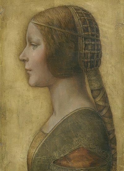 الأميرة الجميلة. أم 1496 بواسطة ليوناردو دا فينشي