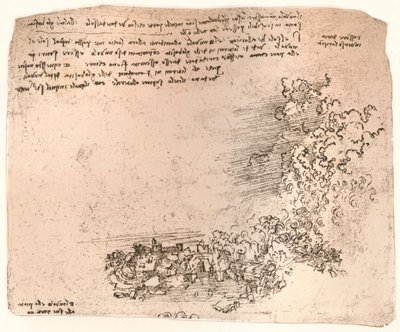تمثيل الظواهر الطبيعية ، c1472-c1519 1883 بواسطة ليوناردو دا فينشي