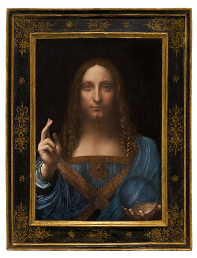 سالفاتور موندي ، c.1500 بواسطة ليوناردو دا فينشي