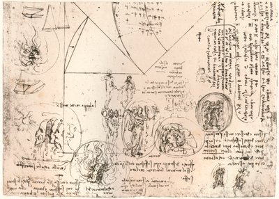 دراسات الشارات c1472-c1519 1883 بواسطة ليوناردو دا فينشي